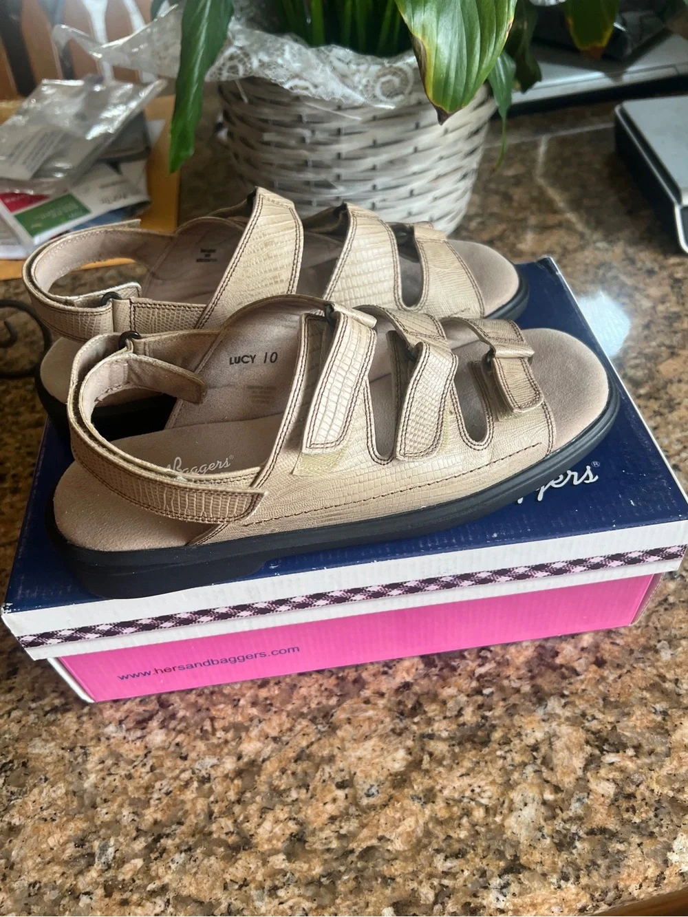Sandbaggers leather upper